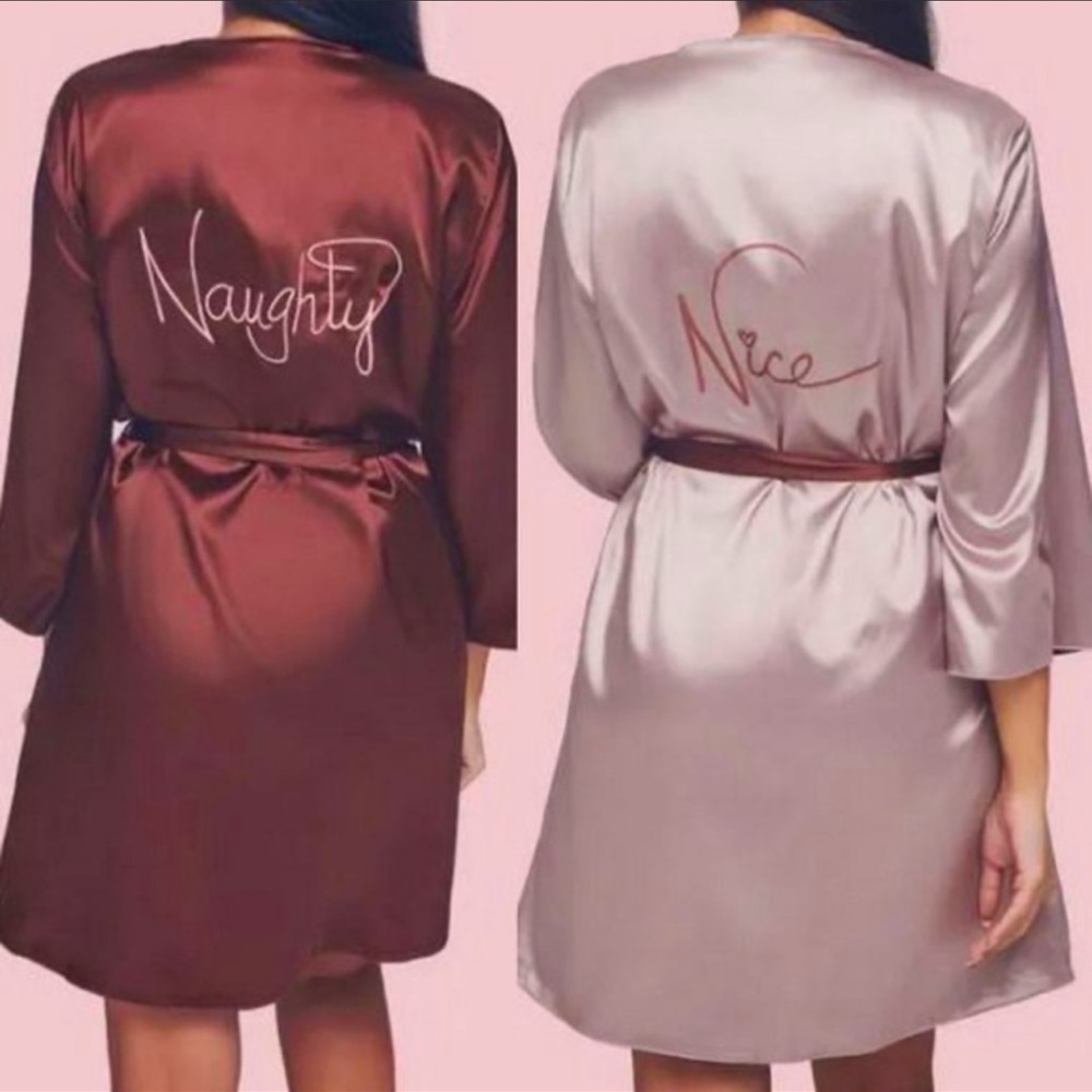 Huda Beauty reversible robe